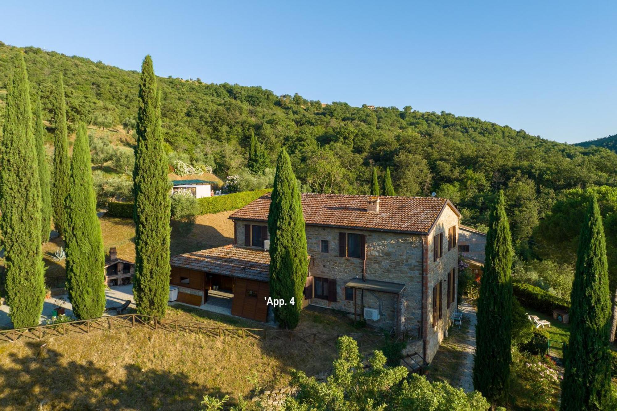 Residenza Cerreto-Casalini Daire Panicale Dış mekan fotoğraf