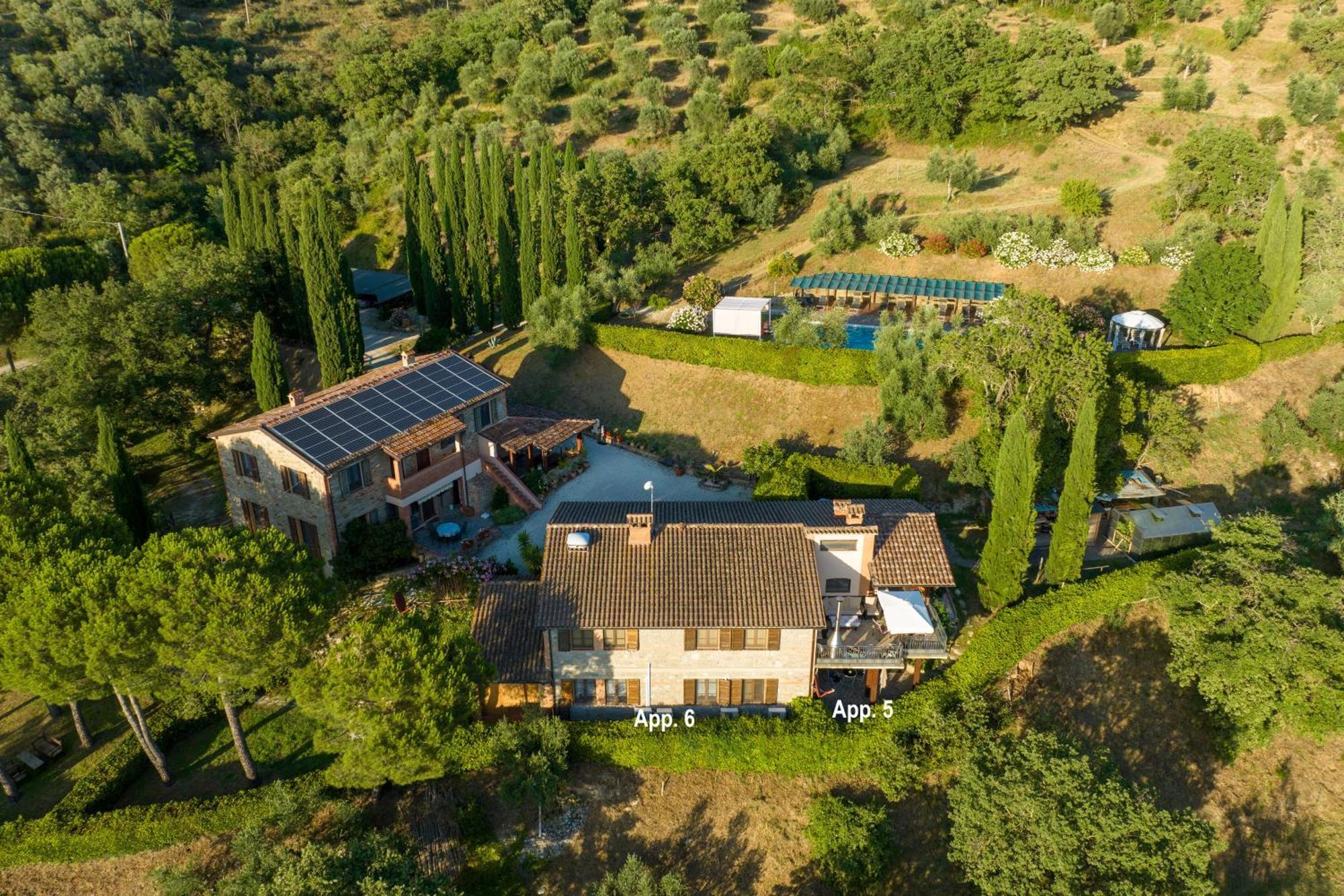 Residenza Cerreto-Casalini Daire Panicale Dış mekan fotoğraf