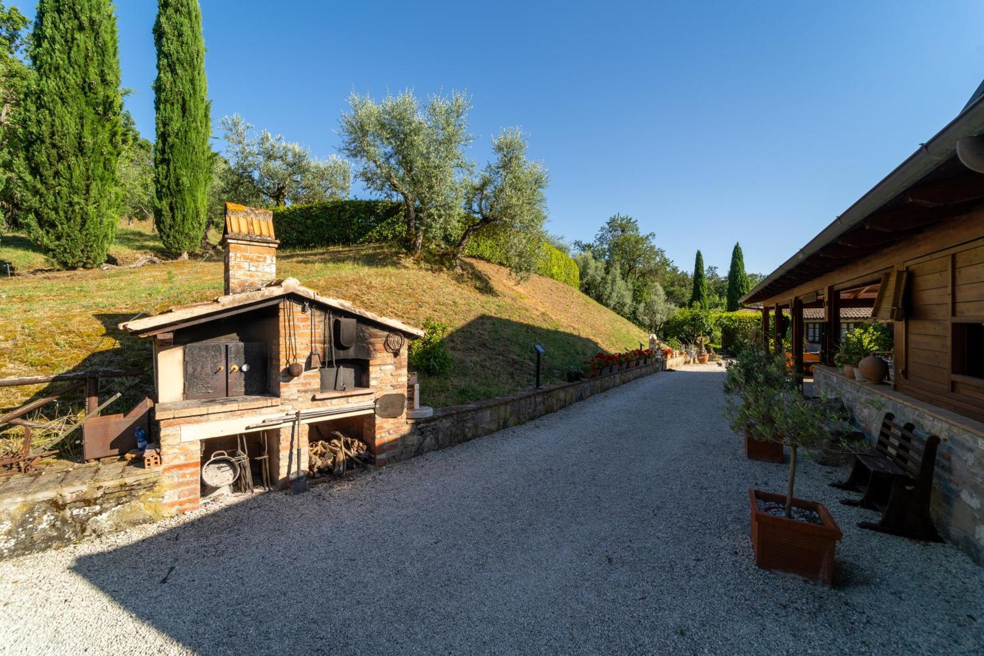 Residenza Cerreto-Casalini Daire Panicale Dış mekan fotoğraf